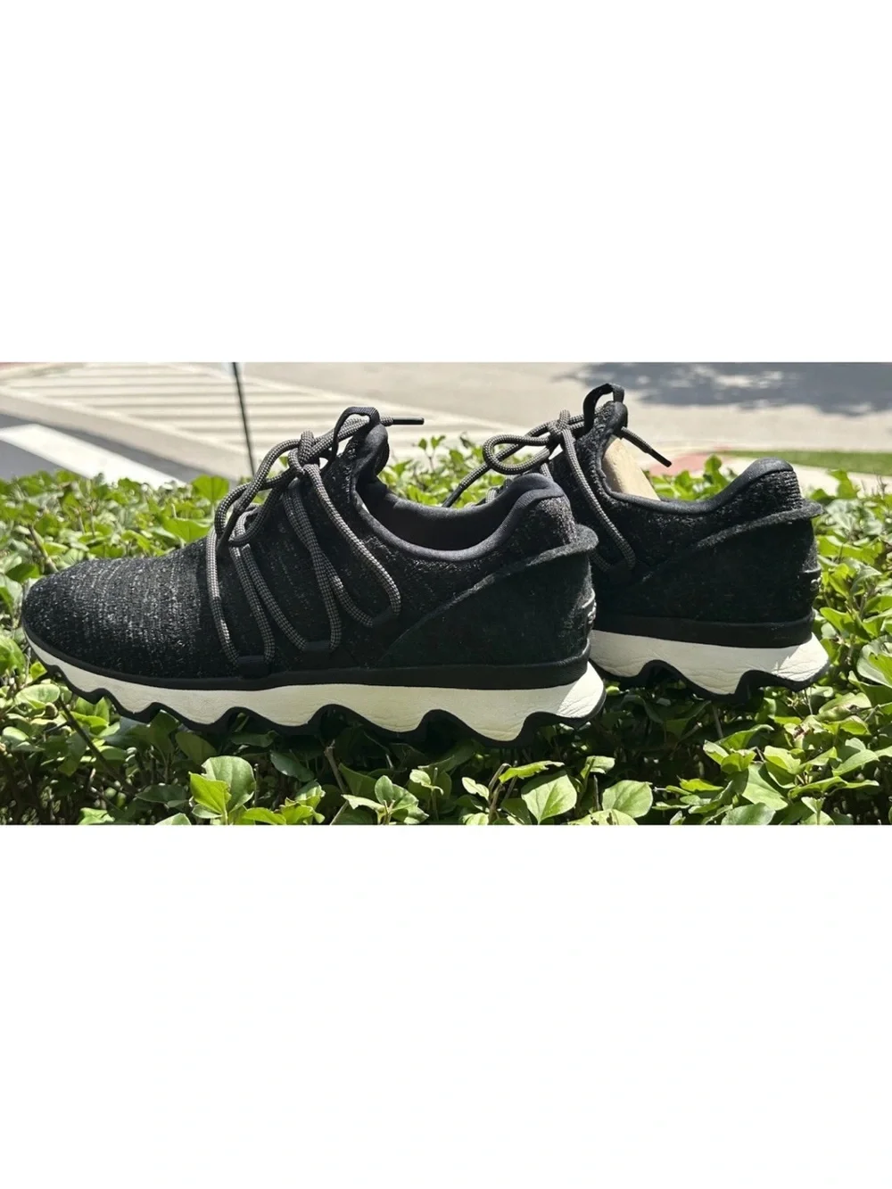 Sorel Kinetic Knit Women's Sneakers Shoe Black Comfort Hiking Trail 10.5
